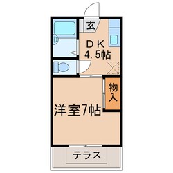 ファミール堀部Ⅱの物件間取画像